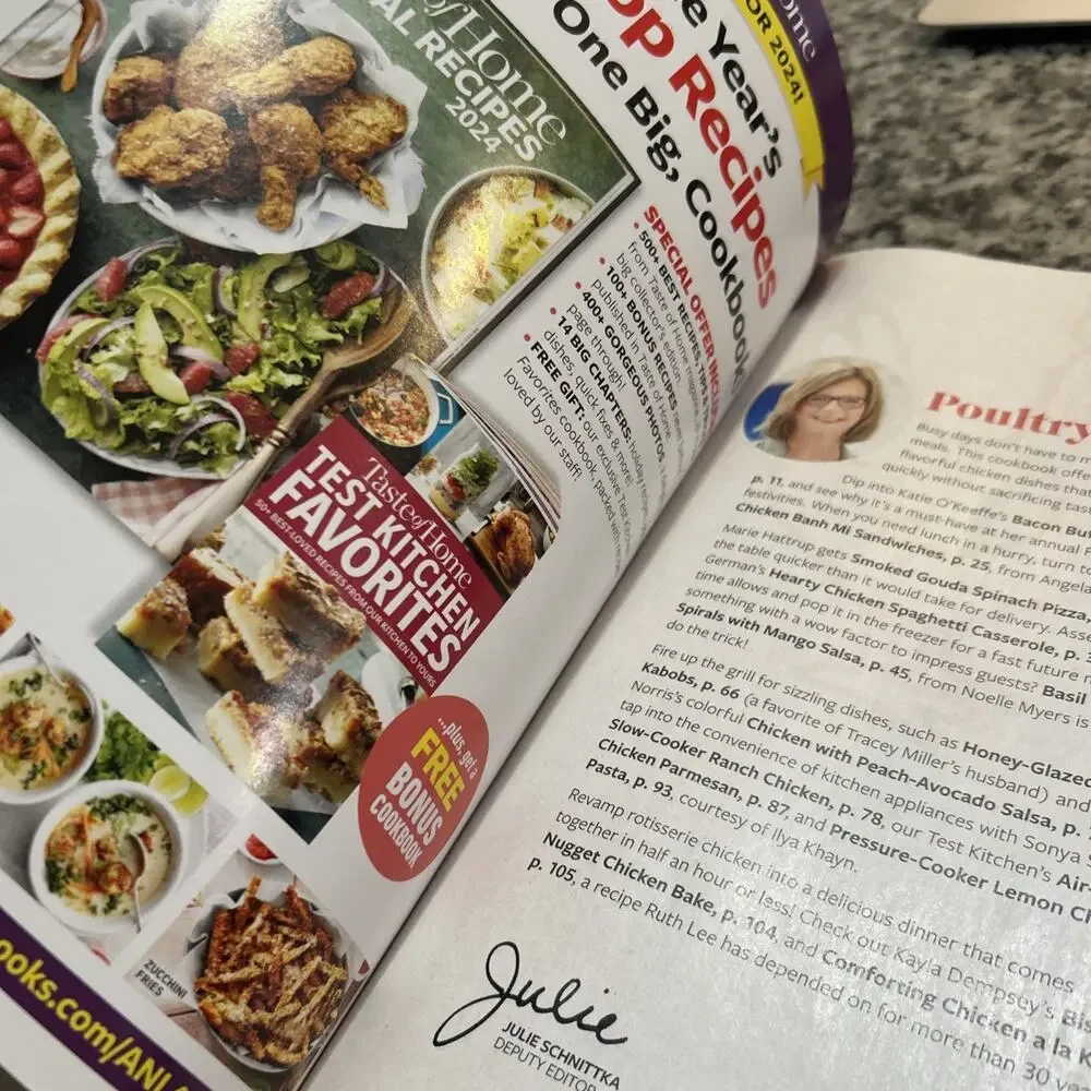 Taste of Home Magazine Simply Chicken 108 Money Saving Recipes Mary‎ Me Pasta